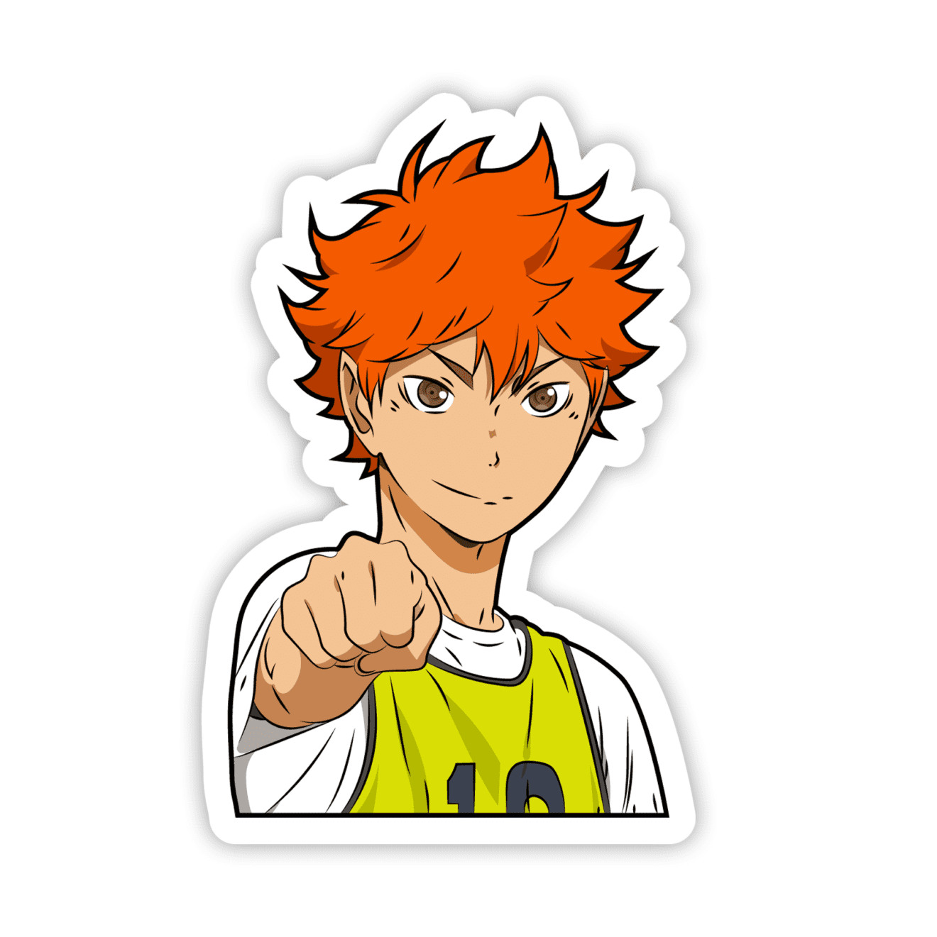 Haikyuu Shoyo Hinata Victory Sticker 1585