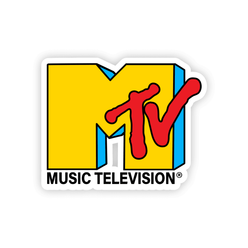 MTV Logo Sticker – stickermirchi.com