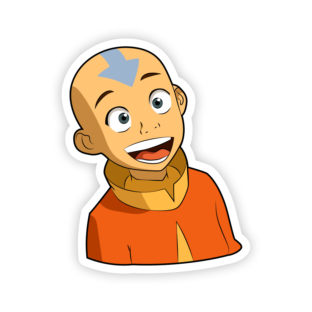 Avatar The Last Airbender Aang Sticker
