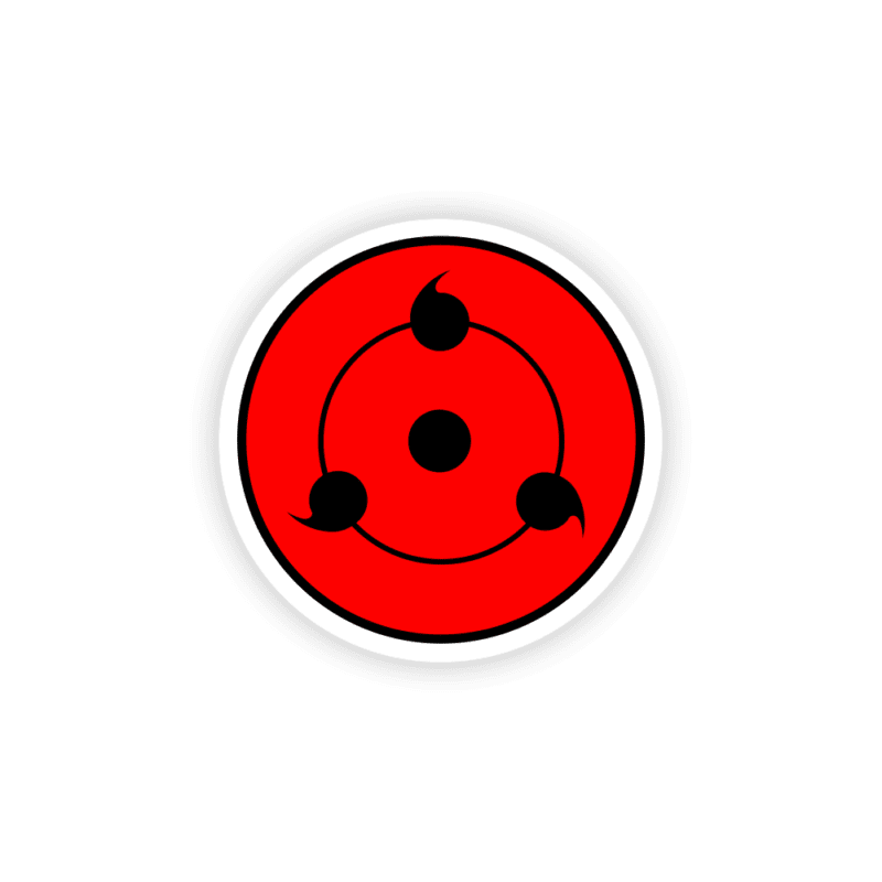 Naruto Sharingan Sticker