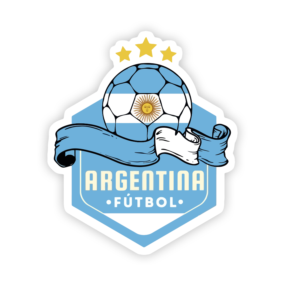 Argentina Football Sticker