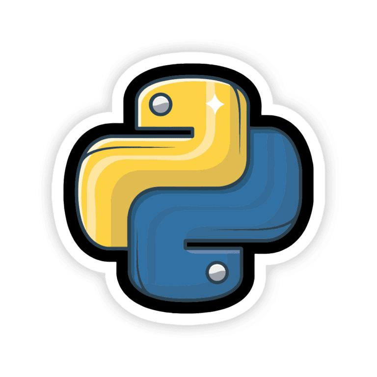 Python Programmer Sticker – stickermirchi.com