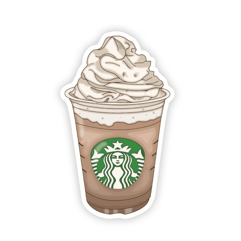 starbucks coffee sticker