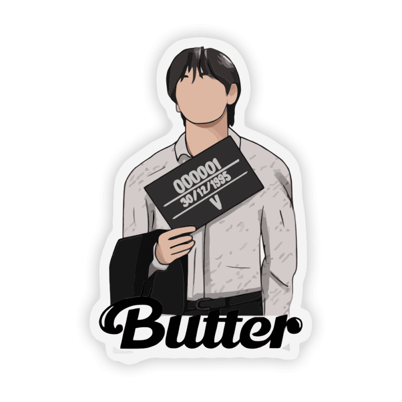 Bts Butter Sticker