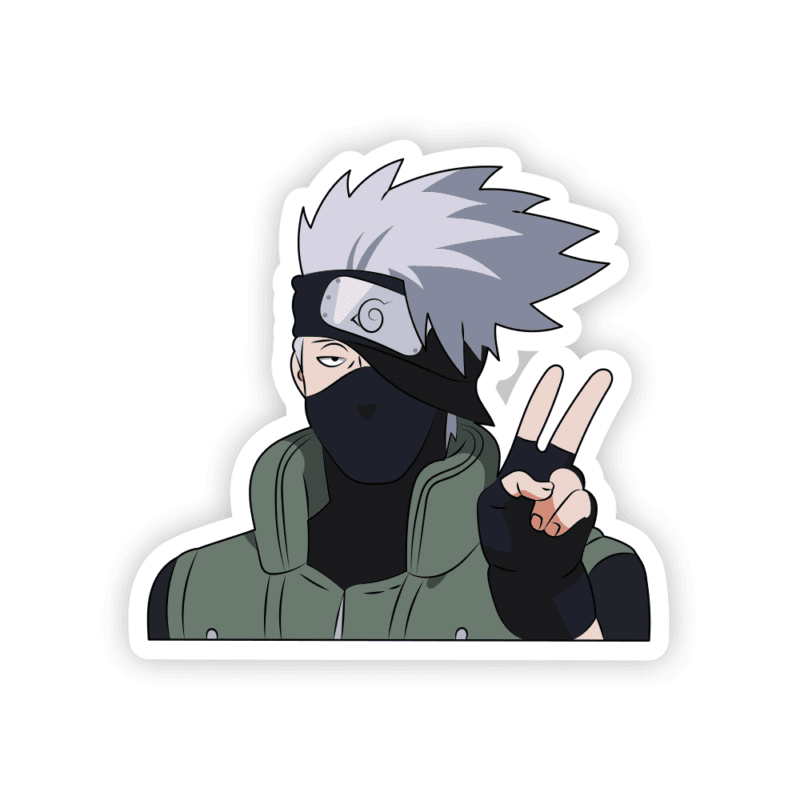 Naruto Kakashi Sticker – stickermirchi.com