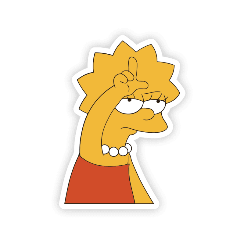 Lisa’ Sticker – stickermirchi.com