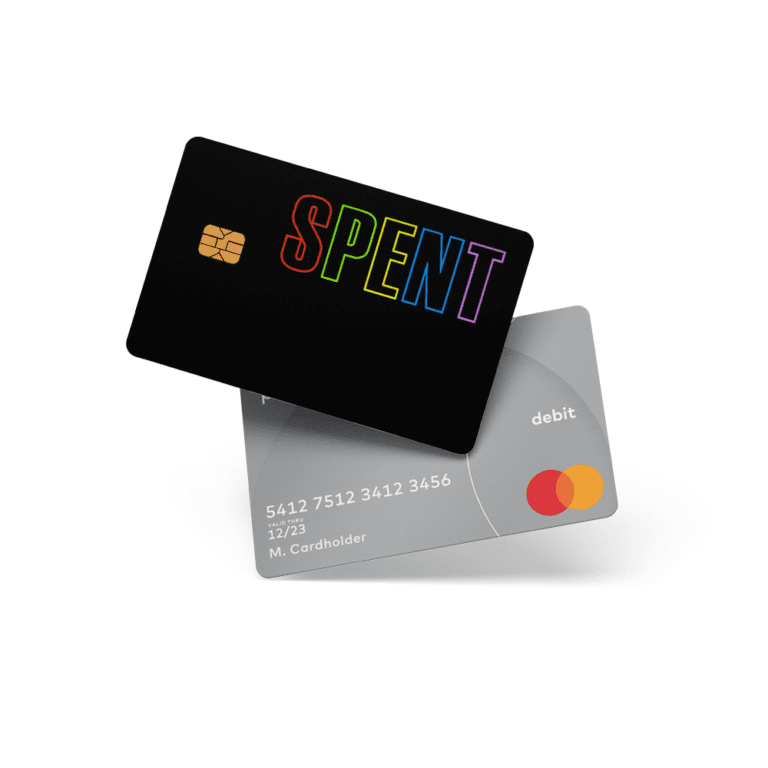 SPENT Credit Card Skin – stickermirchi.com