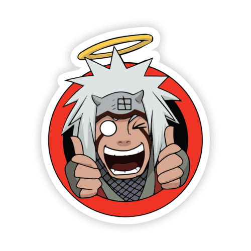 Surprised Tanjiro Kamado Anime Sticker - Demon Slayer Sticker